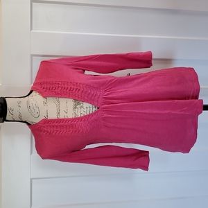 ♦️Loft pink top♦️ 5 for $25